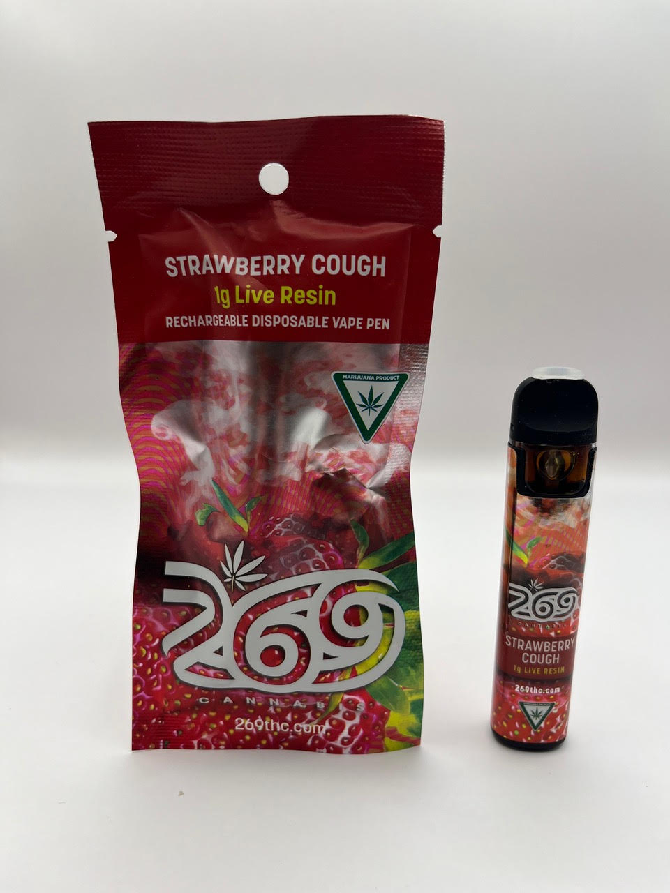 Strawberry Cough | 1G Live Resin Disposable