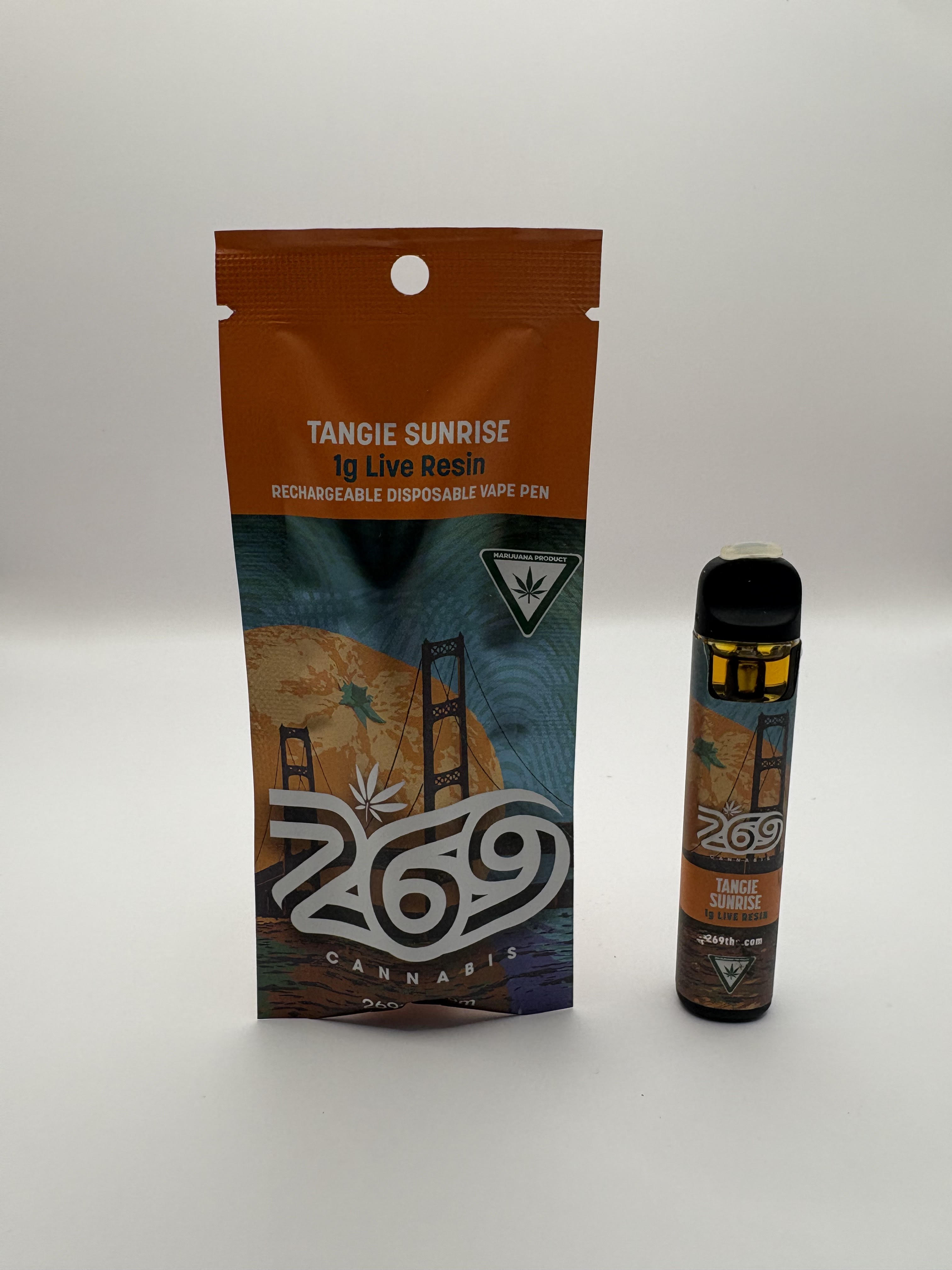 Tangie Sunrise | 1G Live Resin Disposable